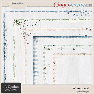 Winterwood Painted Edges by J. Conlon and Sons
