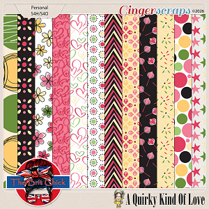 A Quirky Kind Of Love Patterned Papers By The Brit Chick