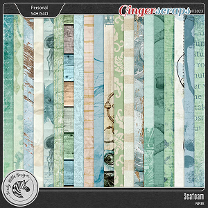 Seafoam [Papers] by Cindy Ritter