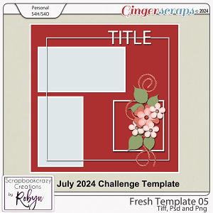 Fresh Template 05 by Scrapbookcrazy Creations