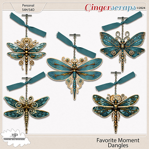 Favorite Moment Dragonfly Dangles-by Adrienne Skelton Designs