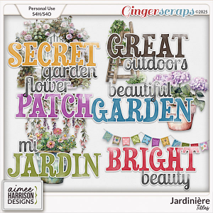 Jardinière Titles by Aimee Harrison