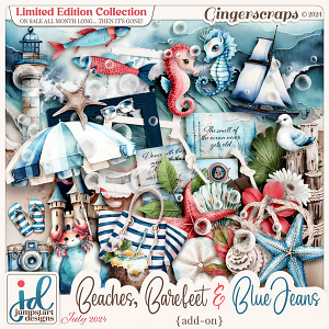 Beaches, Bare Feet & Blue Jeans {Add-On}