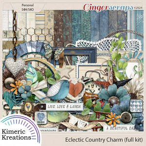 Eclectic Country Charm Kit by Kimeric Kreations