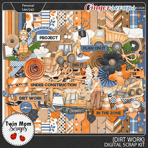 Dirt Work - KIT by Twin Mom Scraps