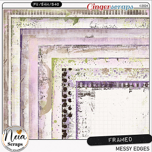 Framed - Messy Edges - by Neia Scraps