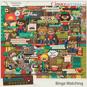 Binge Watching by BoomersGirl Designs