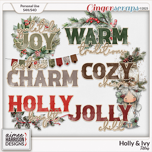 Holly & Ivy Titles by Aimee Harrison