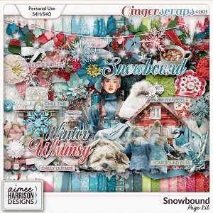 Snowbound Page Kit by Aimee Harrison