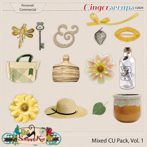 Mixed CU Pack, Vol. 1 by The Scrappy Kat