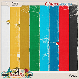 Vegas Torn Papers by The Scrappy Kat