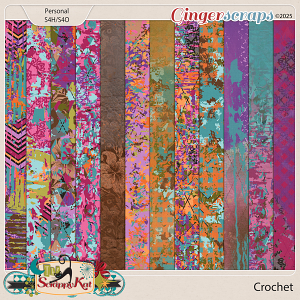 Crochet Artsy Papers by The Scrappy Kat