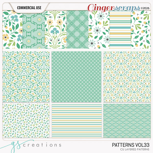 Patterns Vol33 (CU) by GS Creations