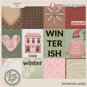 Winterish Cards by Chere Kaye Designs 