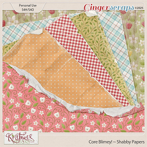Core Blimey! Shabby Papers