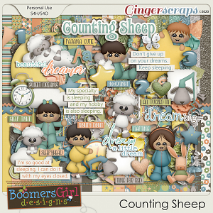 Counting Sheep by BoomersGirl Designs