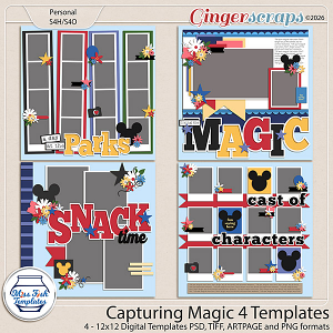 Capturing Magic 4 Templates by Miss Fish Capturing Magic 4 Templates by Miss Fish