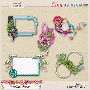Delight Cluster Pack from Designs by Lisa Minor