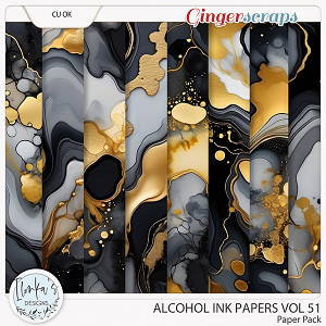 CU Alcohol Ink Papers Vol 51 by Ilonka's Designs 