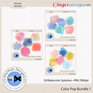 Color Pop Bundle 1 by Wetfish Designs 