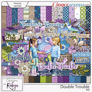 Double Trouble Kit by Scrapbookcrazy Creations