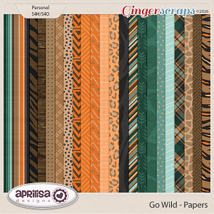 Go Wild - Papers by Aprilisa Designs