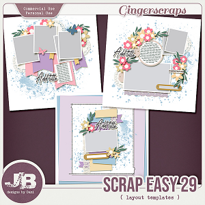 {CU} Scrap Easy 29 Templates by JB Studio {CU} Scrap Easy 29 Templates by JB Studio