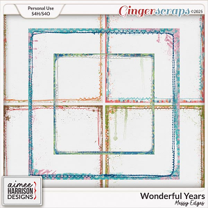 Wonderful Years Messy Edges by Aimee Harrison