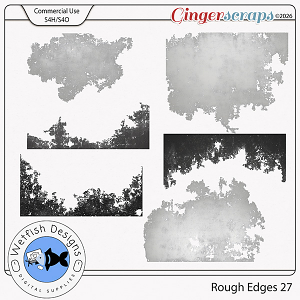 CU Rough Edges Set 27 by Wetfish Designs   