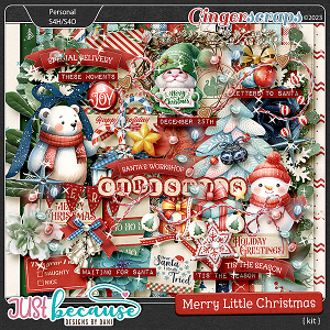 Merry Little Christmas Kit by JB Studio