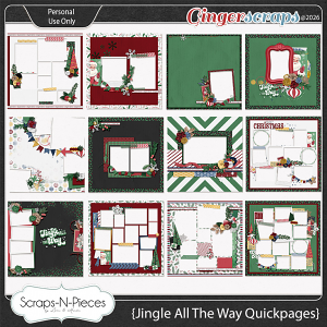 Jingle All The Way Quickpages by Scraps N Pieces Jingle All The Way Quickpages by Scraps N Pieces