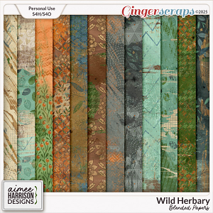 Wild Herbary Blended Papers by Aimee Harrison Wild Herbary Blended Papers by Aimee Harrison