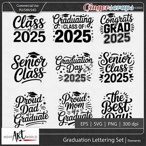 Graduation Lettering Set 2025 Graduation Lettering Set 2025