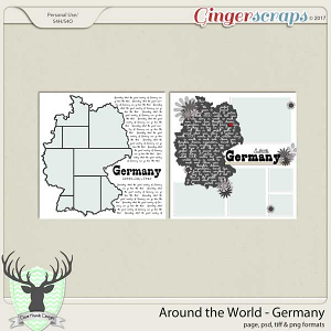 Around the World Countries: Germany by Dear Friends Designs