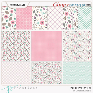 Patterns Vol03 (CU) by GS Creations