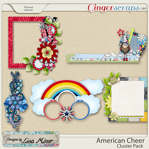 American Cheer Cluster Pack from Designs by Lisa Minor
