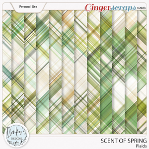 Scent Of Spring Plaids by Ilonka's Designs