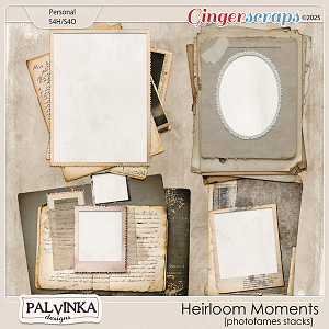 Heirloom Moments Photoframes Stack by Palvinka Designs