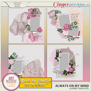 Always On My Mind Templates by JB Studio and Keuntje