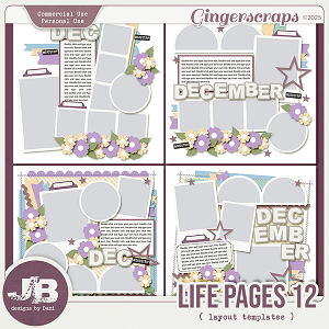{CU} Life Pages 12 Templates by JB Studio