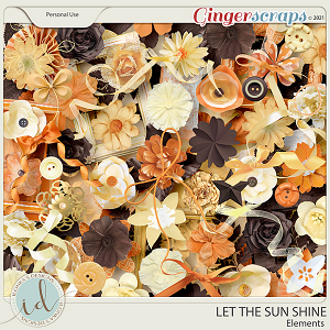 Let The Sun Shine Elements by Ilonka's Designs