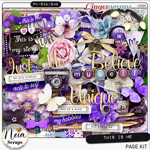 This is Me - Page Kit - by Neia Scraps