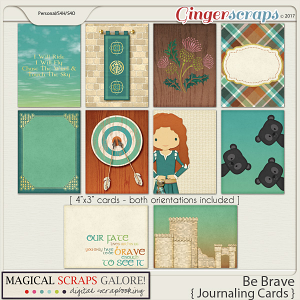 Be Brave (journaling cards)