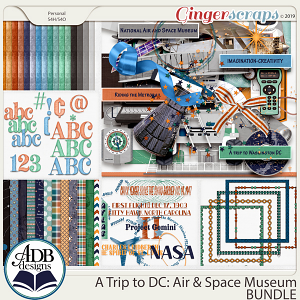 A Trip to DC - Air & Space Museum Bundle by ADB Designs