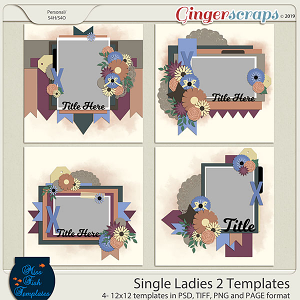 Single Ladies 2 Templates by Miss Fish