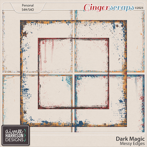 Dark Magic Messy Edges by Aimee Harrison
