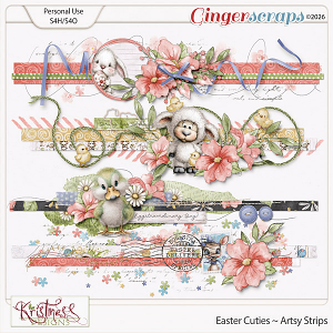 Easter Cuties Artsy Strips