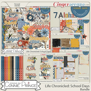 Life Chronicled: School Days - Bundle by Connie Prince