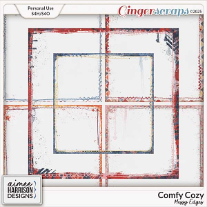 Comfy Cozy Messy Edges by Aimee Harrison