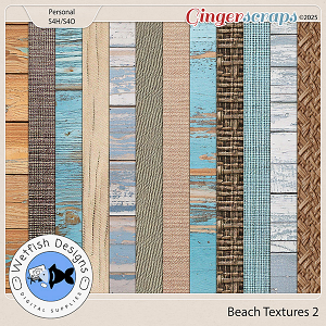Beach Textures 2 by Wetfish Designs  